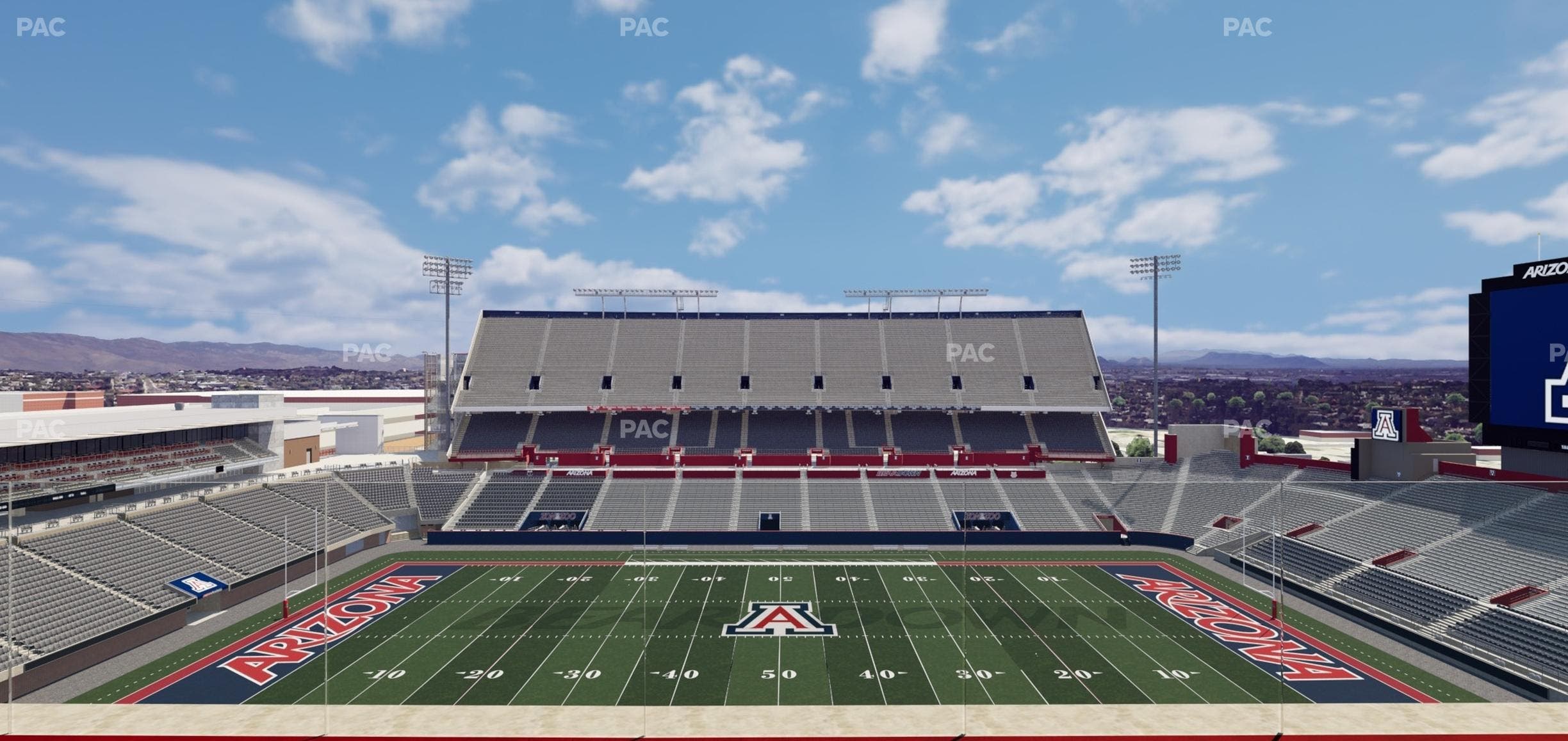 Arizona Stadium - Section Loge 113 Seat View