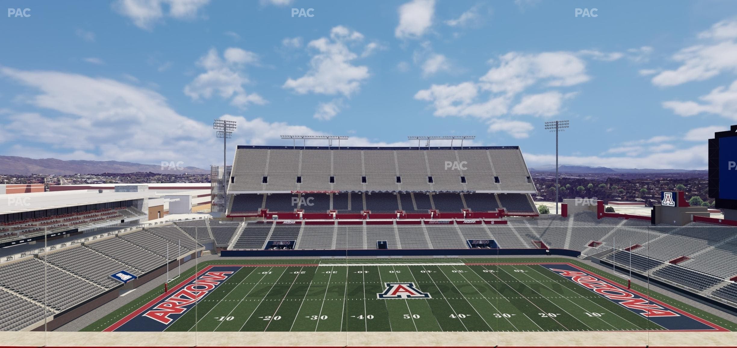 Arizona Stadium - Section Loge 114 Seat View