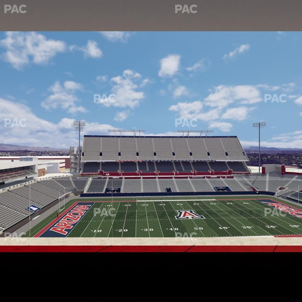 Arizona Stadium - Section Loge 115 Seat View