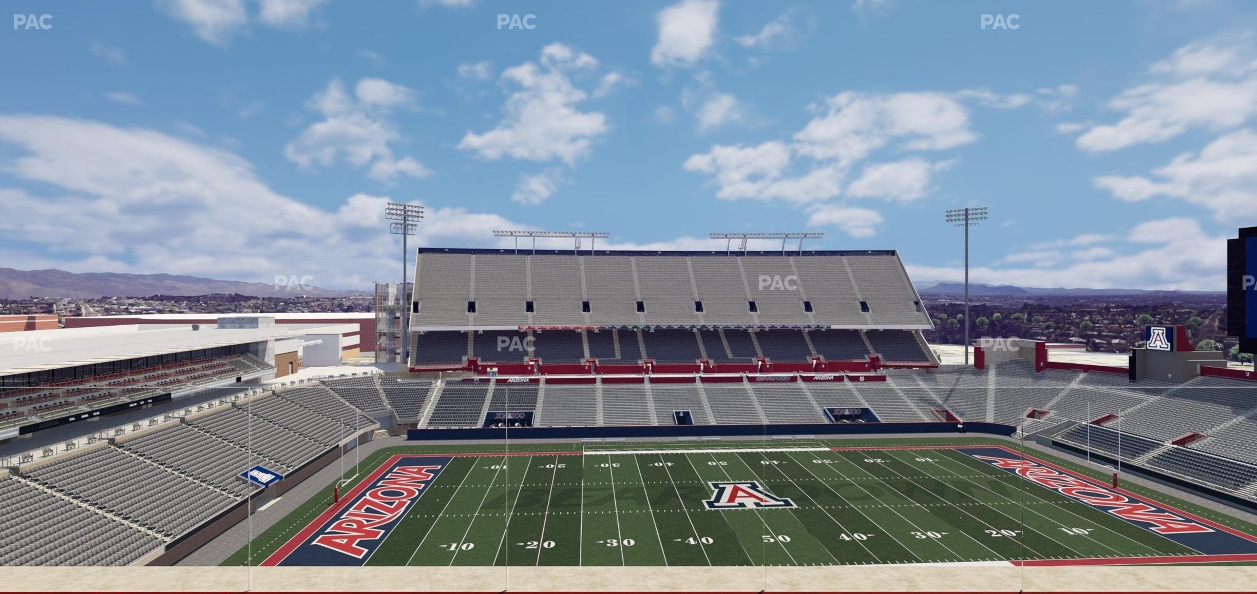 Arizona Stadium - Section Loge 115 Seat View