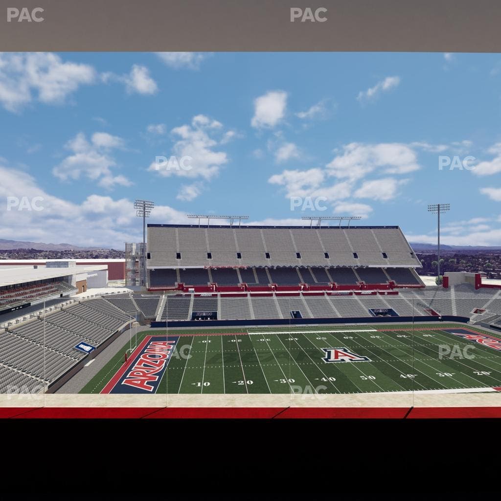 Arizona Stadium - Section Loge 116 Seat View
