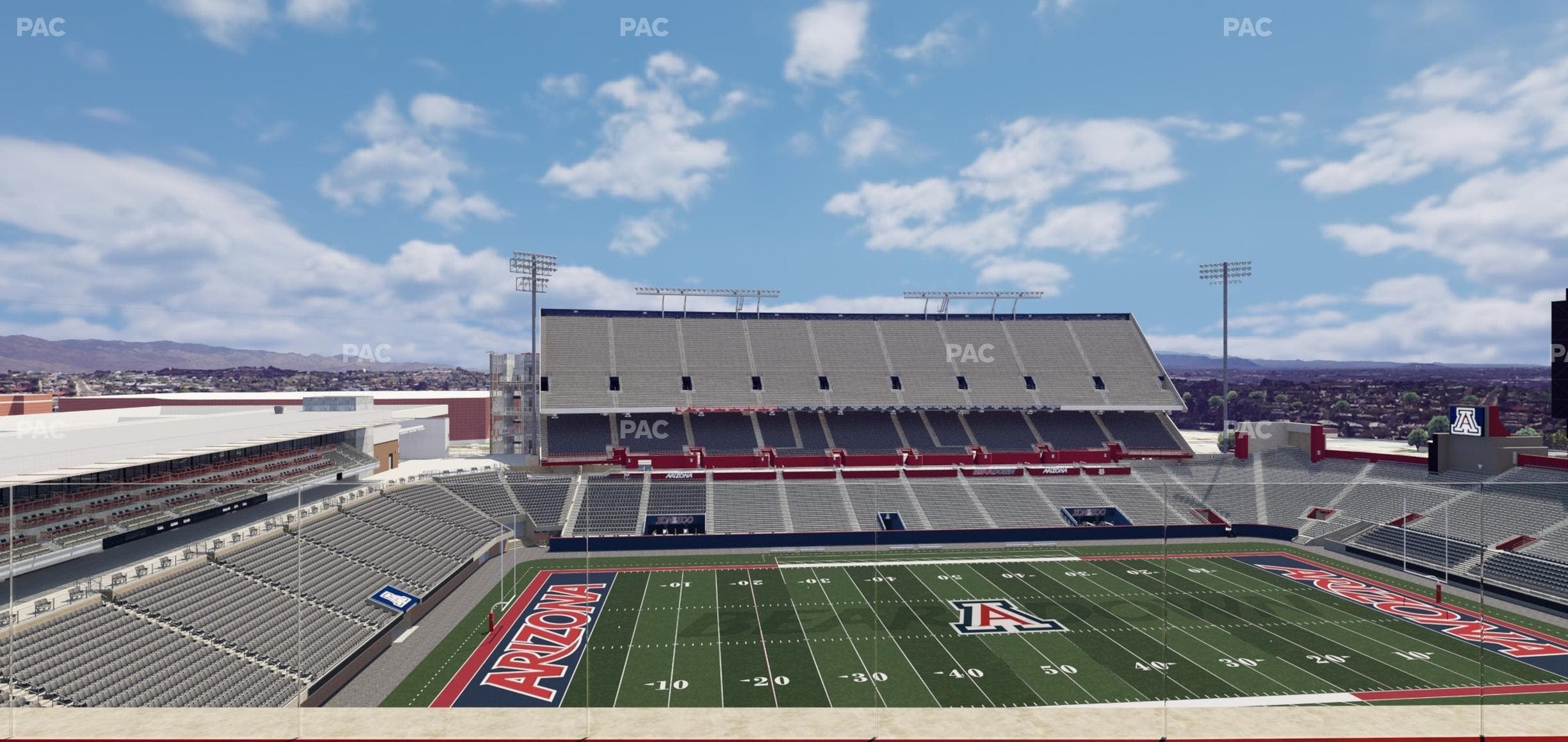 Arizona Stadium - Section Loge 116 Seat View
