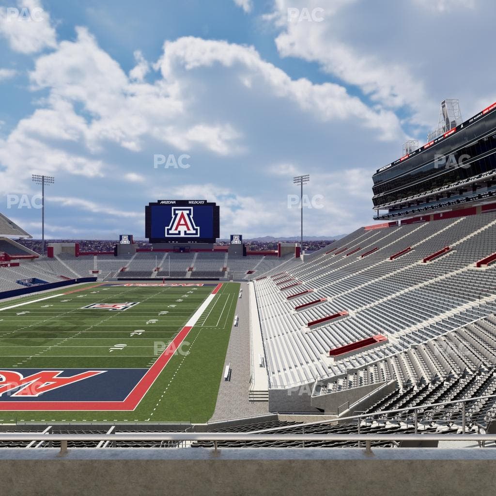 Arizona Stadium - Section Sands Club 118 Seat View