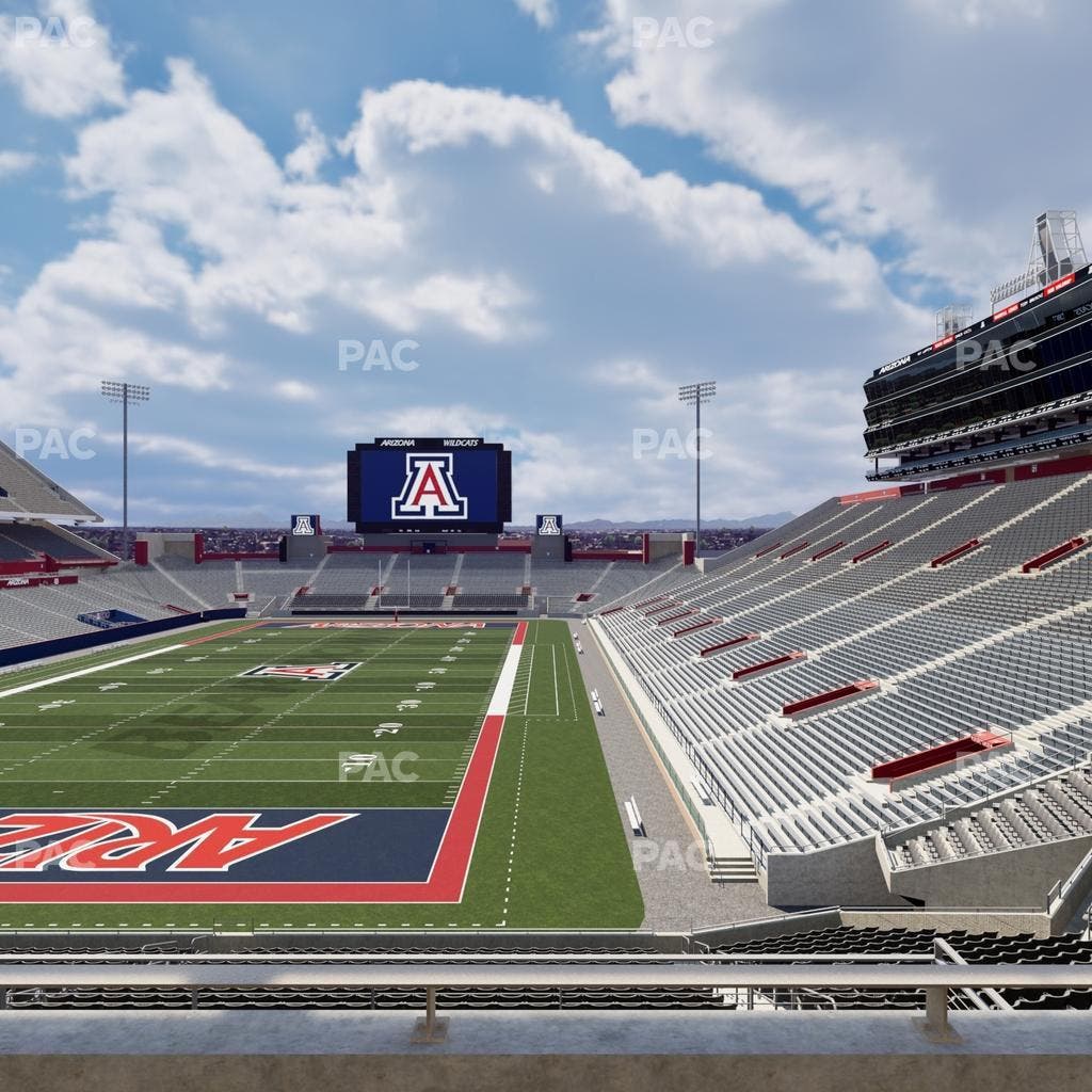 Arizona Stadium - Section Sands Club 119 Seat View