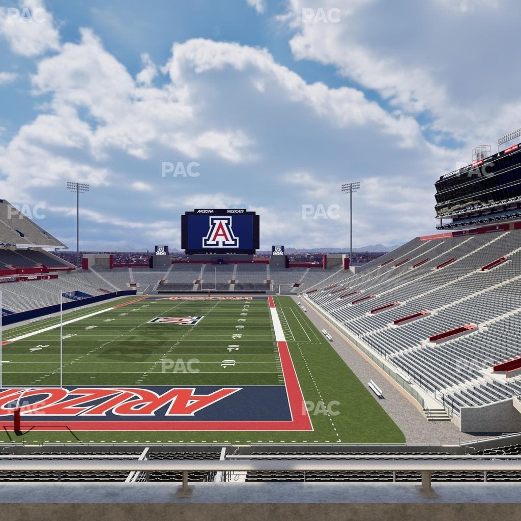 Arizona Stadium - Section Sands Club 120 Seat View