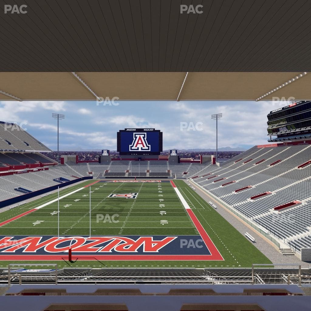 Arizona Stadium - Section Sands Club 121 Seat View