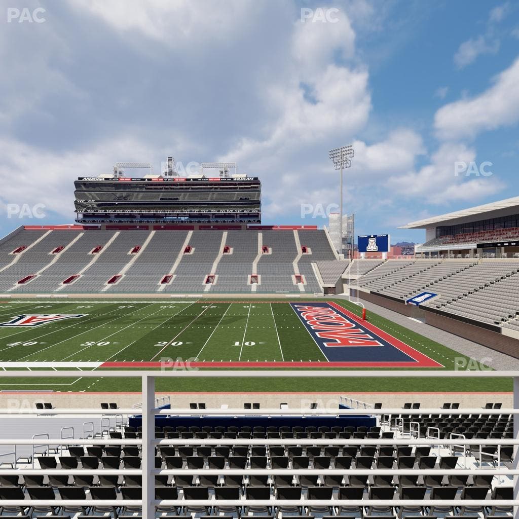 Arizona Stadium - Section W 1 Seat View