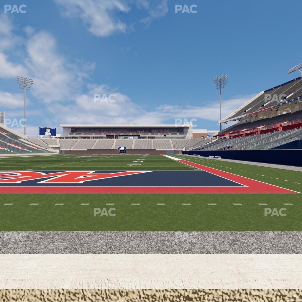 Arizona Stadium - Section W 11 Seat View