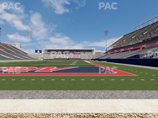 Arizona Stadium - Section W 11 Seat View