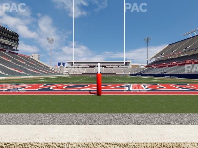 Arizona Stadium - Section W 12 Seat View