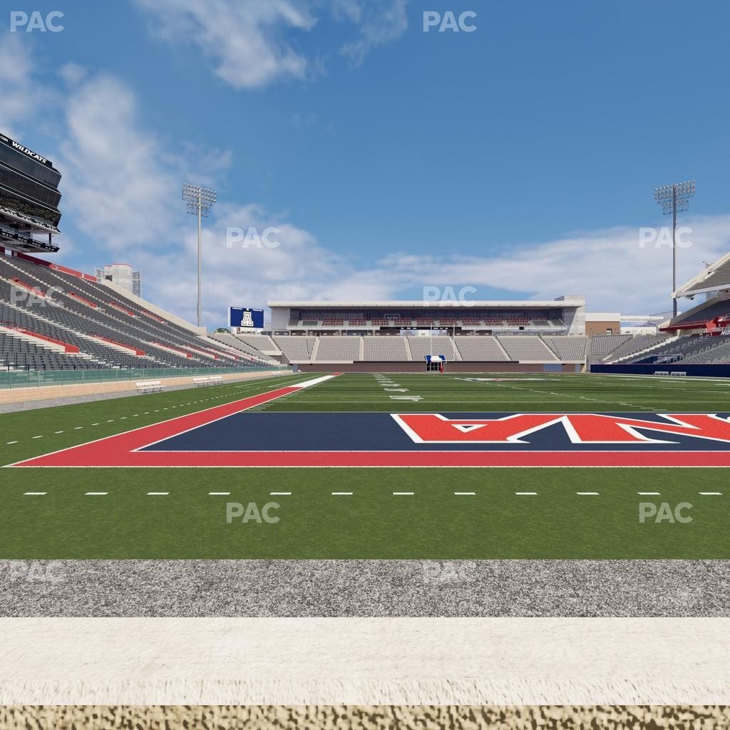 Arizona Stadium - Section W 13 Seat View