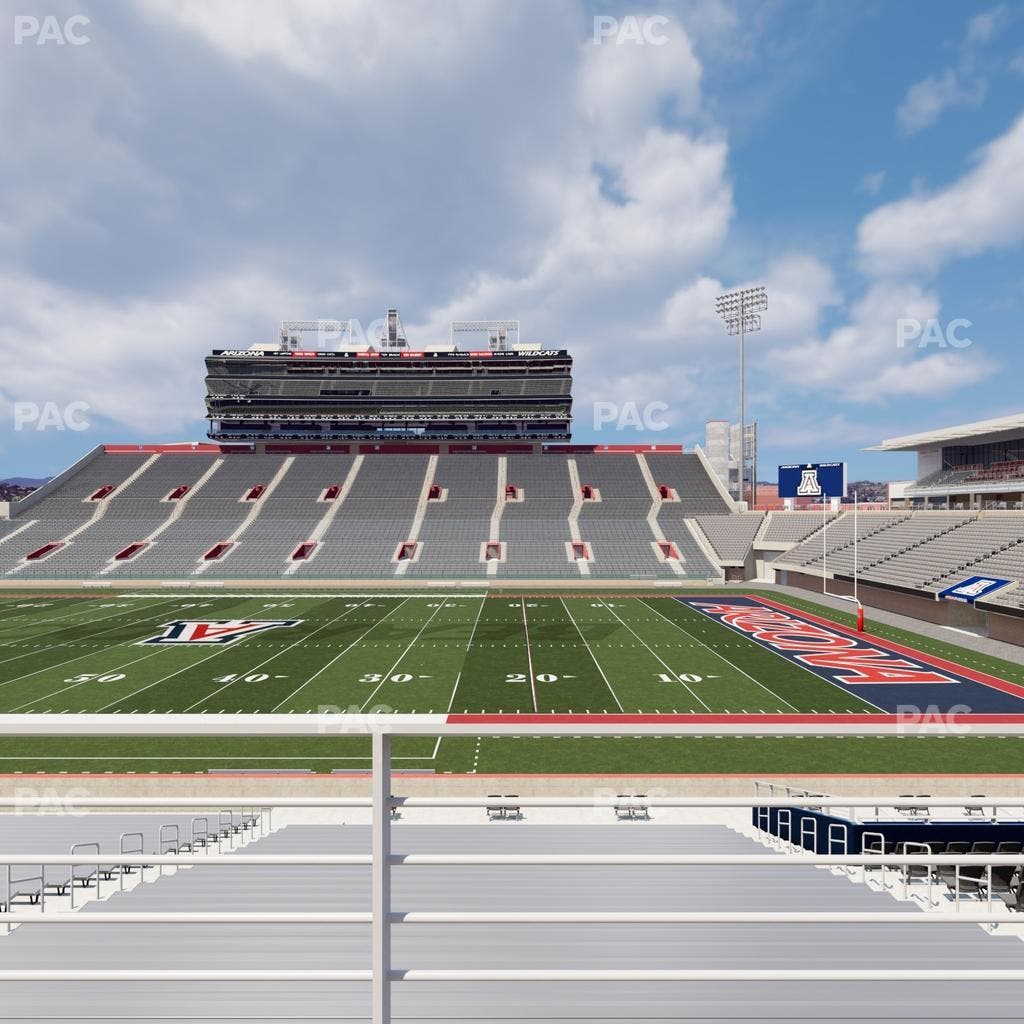 Arizona Stadium - Section W 2 Seat View