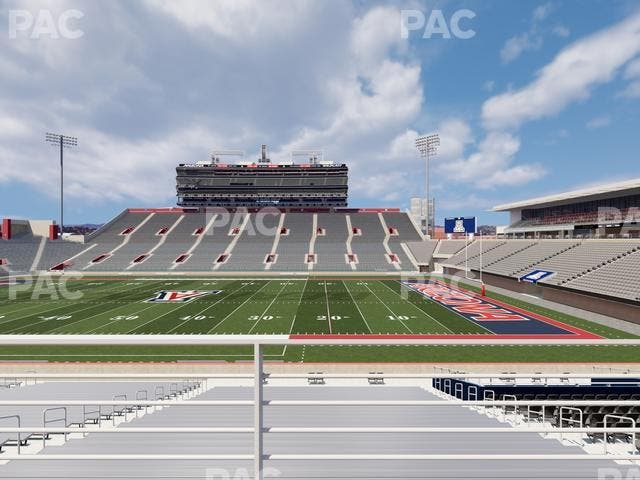 Arizona Stadium - Section W 2 Seat View