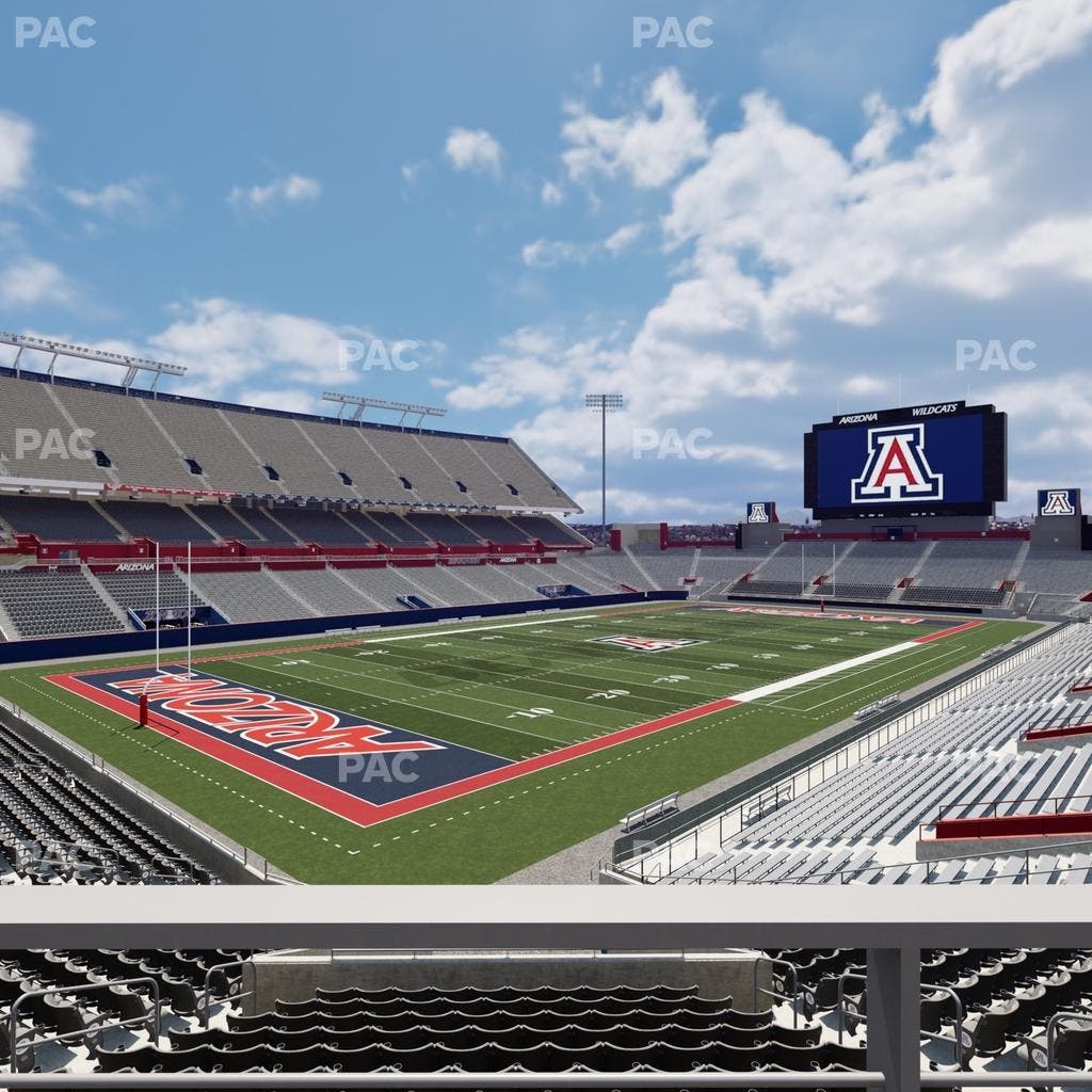 Arizona Stadium - Section W 27 Seat View
