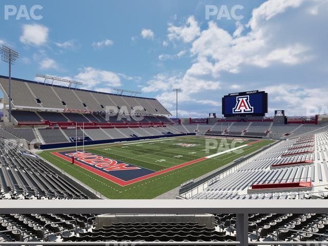 Arizona Stadium - Section W 27 Seat View