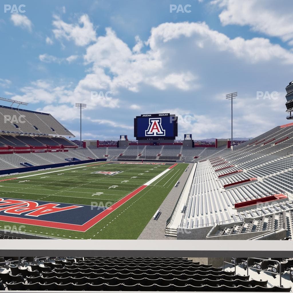 Arizona Stadium - Section W 28 Seat View