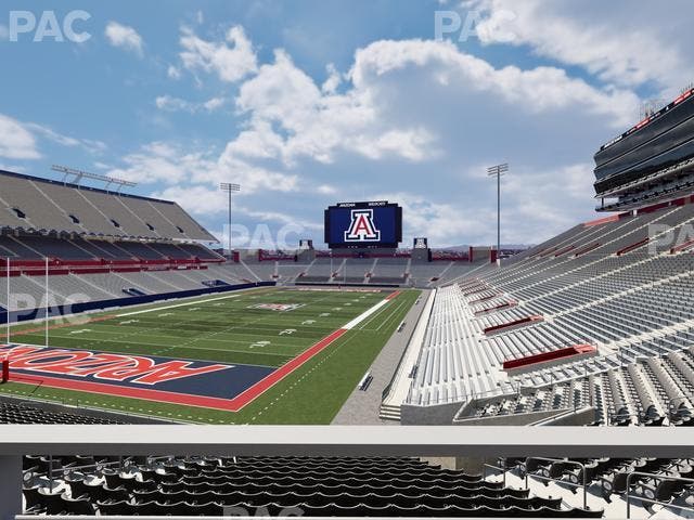 Arizona Stadium - Section W 28 Seat View