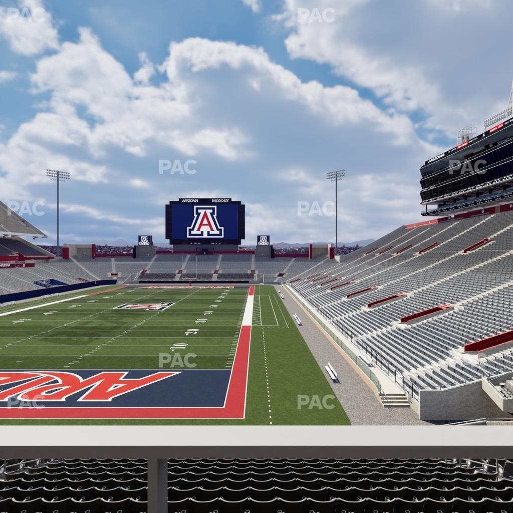 Arizona Stadium - Section W 29 Seat View