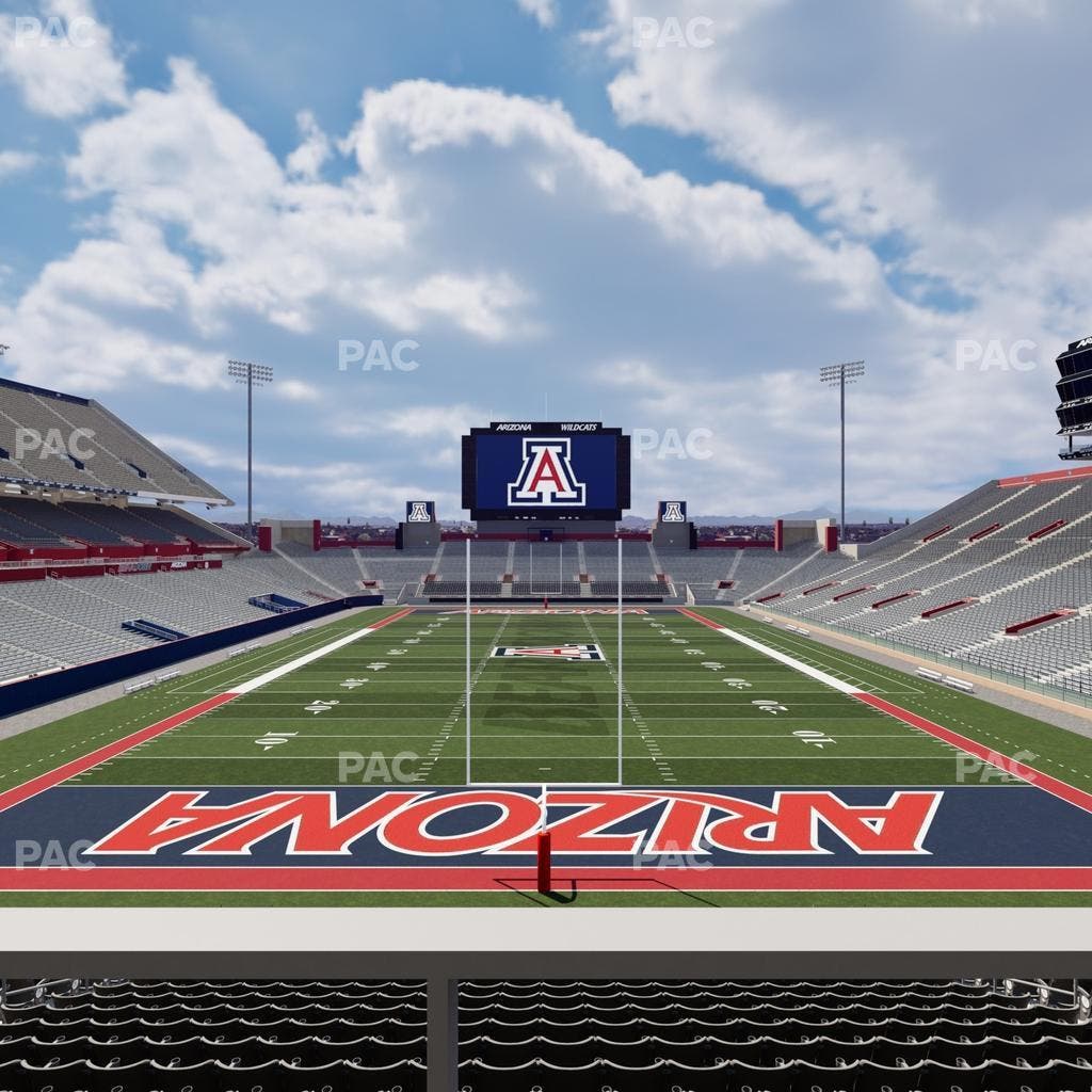 Arizona Stadium - Section W 31 Seat View