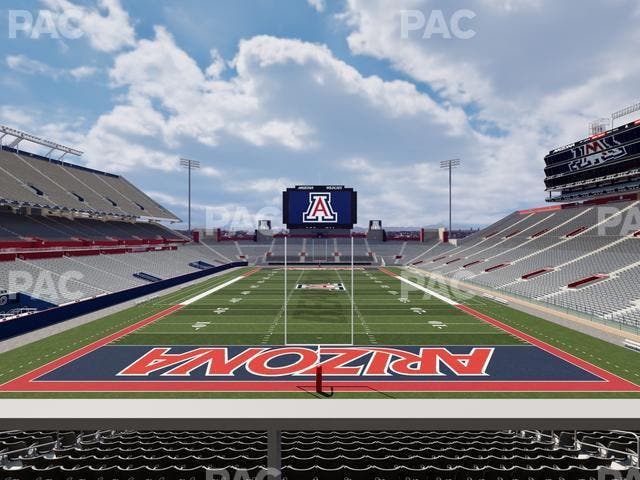 Arizona Stadium - Section W 31 Seat View