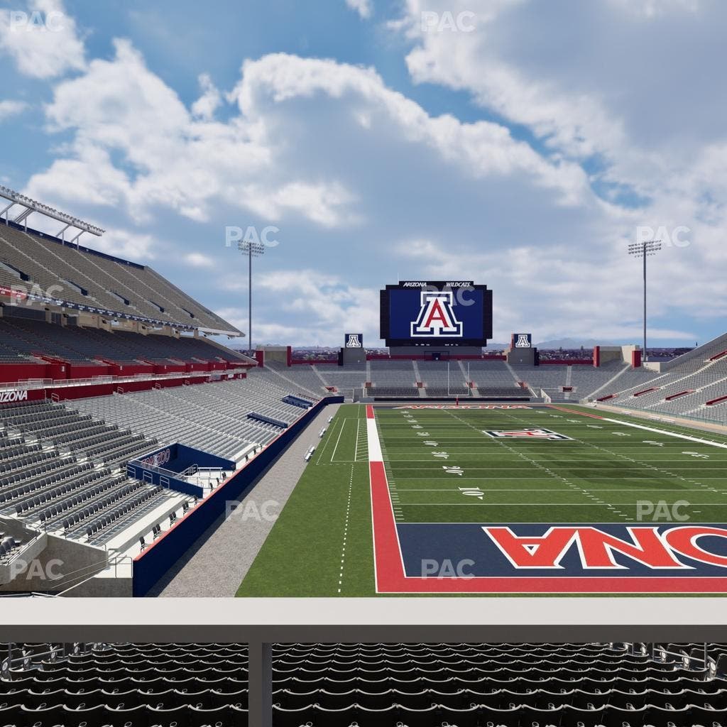 Arizona Stadium - Section W 33 Seat View