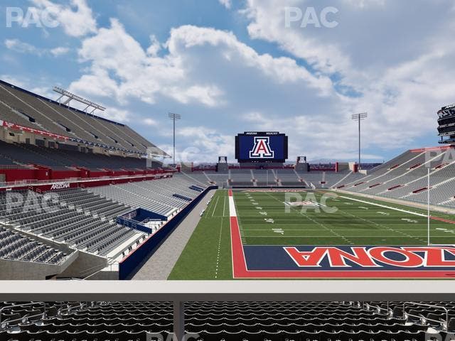 Arizona Stadium - Section W 33 Seat View