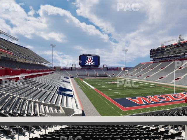 Arizona Stadium - Section W 34 Seat View