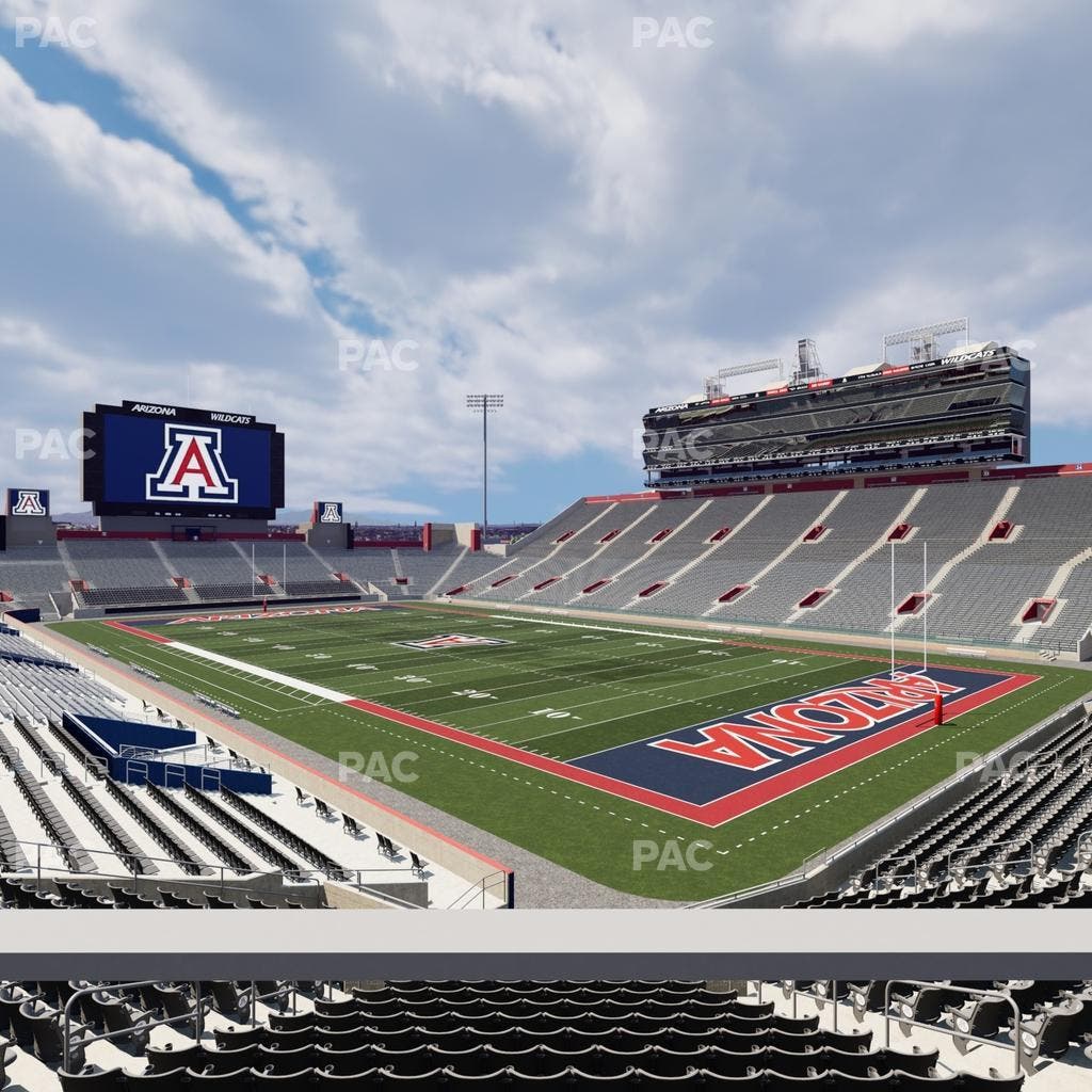 Arizona Stadium - Section W 35 Seat View