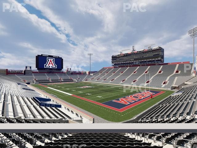 Arizona Stadium - Section W 35 Seat View