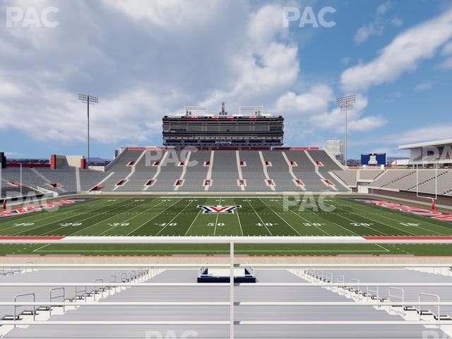 Arizona Stadium - Section W 4 Seat View