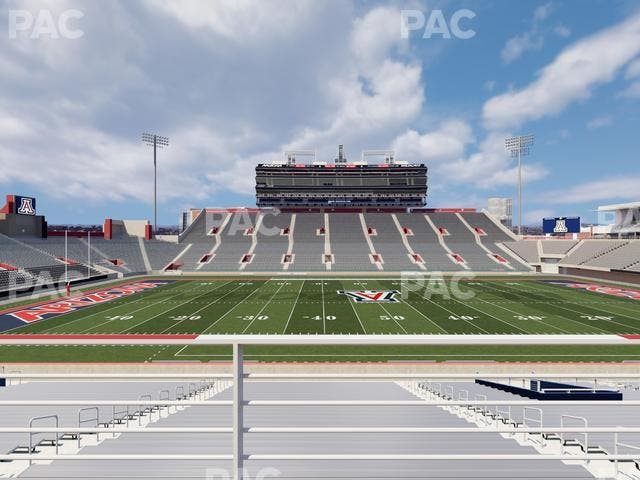 Arizona Stadium - Section W 5 Seat View