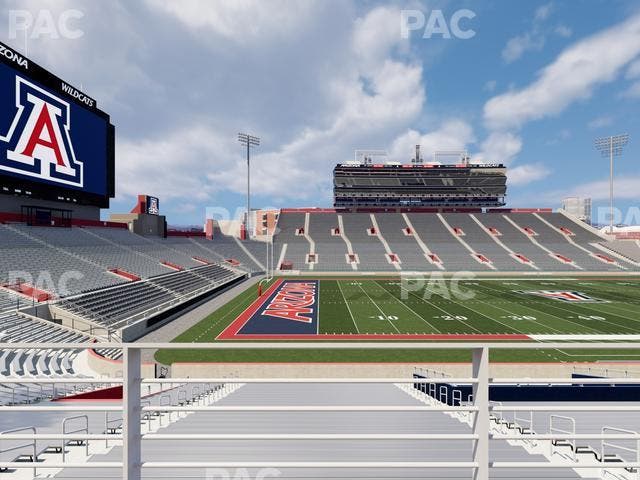 Arizona Stadium - Section W 7 Seat View
