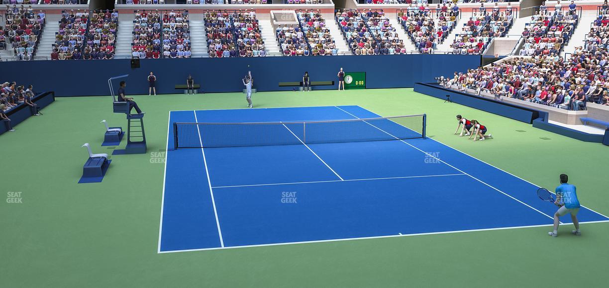 Arthur Ashe Stadium - Section 1 Seat View