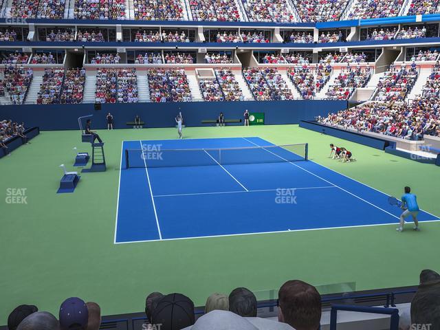 Arthur Ashe Stadium - Section 1 Seat View