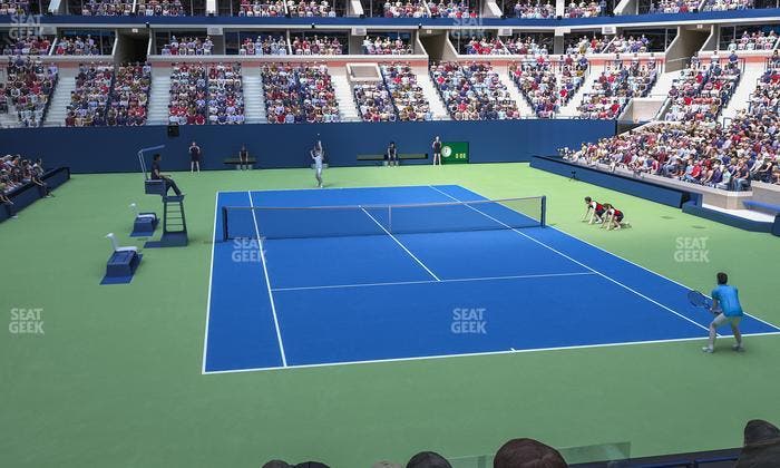 Arthur Ashe Stadium - Section 1 Seat View