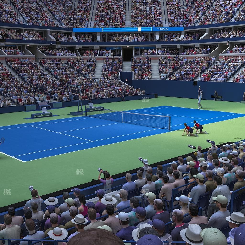 Arthur Ashe Stadium - Section 10 Seat View