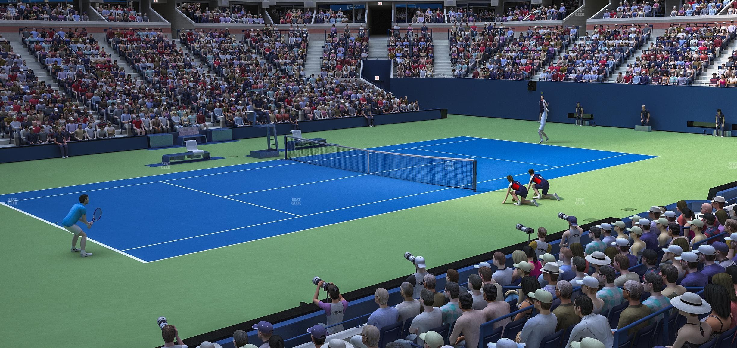 Arthur Ashe Stadium - Section 10 Seat View
