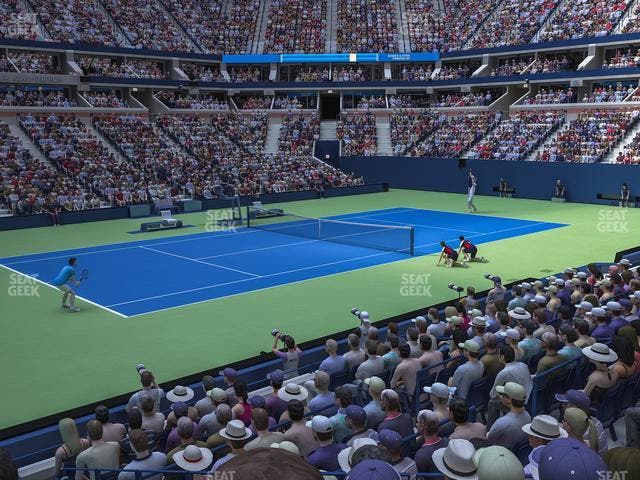 Arthur Ashe Stadium - Section 10 Seat View