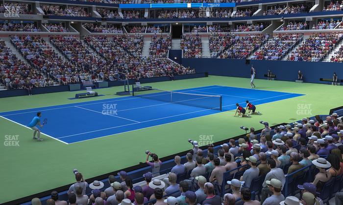 Arthur Ashe Stadium - Section 10 Seat View