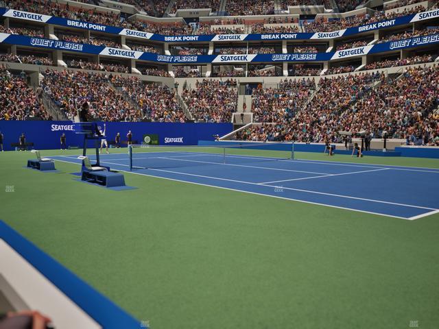 Arthur Ashe Stadium - Section 100 A Seat View Arthur Ashe Stadium - Section 100 A Seat View