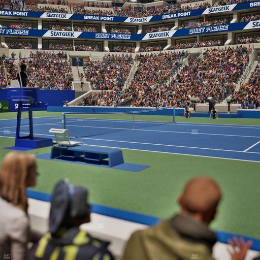 Arthur Ashe Stadium - Section 100 B Seat View