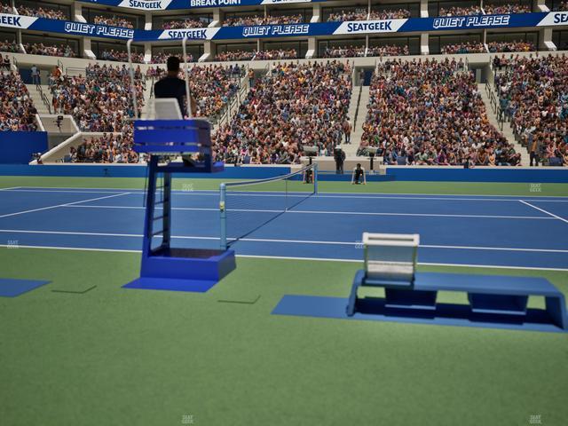 Arthur Ashe Stadium - Section 100 C Seat View Arthur Ashe Stadium - Section 100 C Seat View