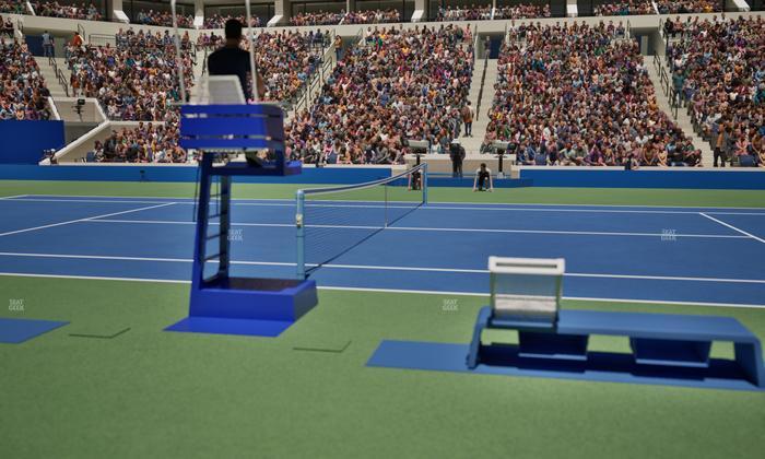 Arthur Ashe Stadium - Section 100 C Seat View