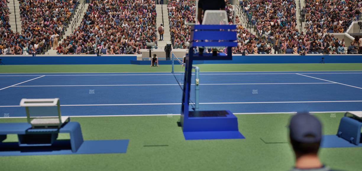 Arthur Ashe Stadium - Section 100 D Seat View
