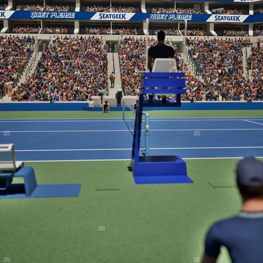 Arthur Ashe Stadium - Section 100 D Seat View