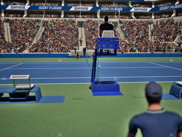 Arthur Ashe Stadium - Section 100 D Seat View Arthur Ashe Stadium - Section 100 D Seat View