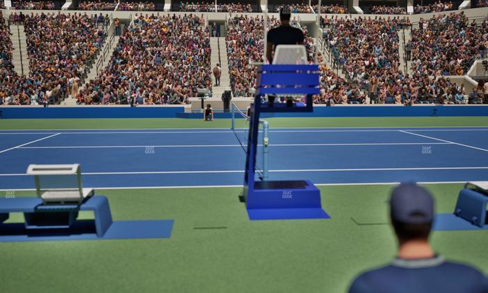 Arthur Ashe Stadium - Section 100 D Seat View