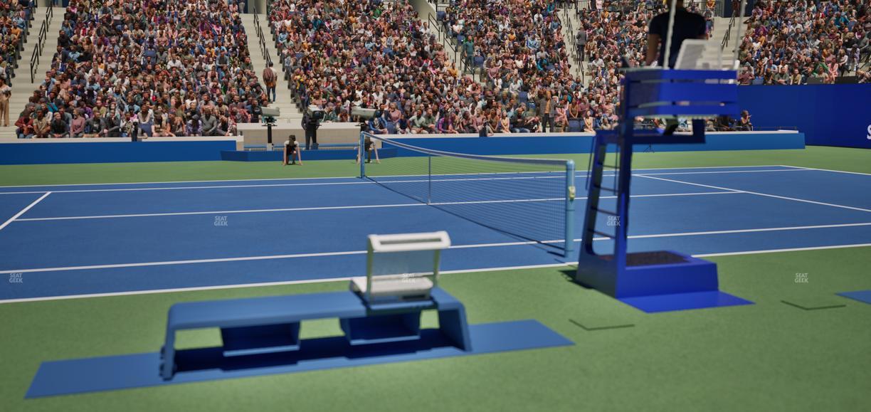 Arthur Ashe Stadium - Section 100 E Seat View