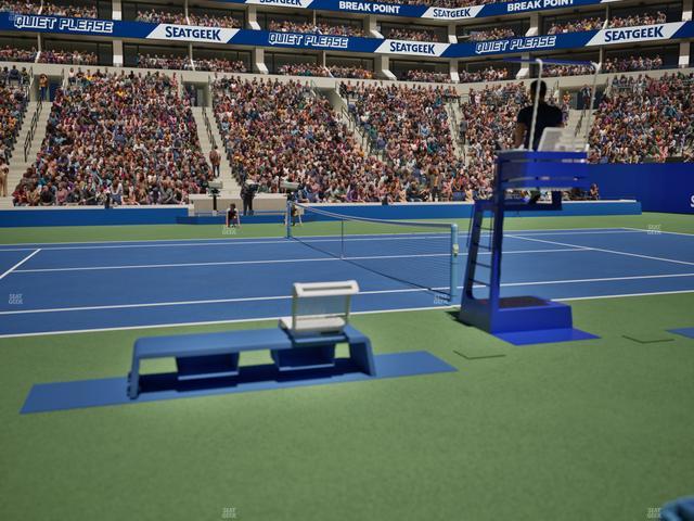 Arthur Ashe Stadium - Section 100 E Seat View Arthur Ashe Stadium - Section 100 E Seat View