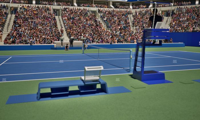 Arthur Ashe Stadium - Section 100 E Seat View